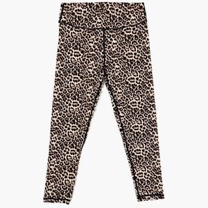 Zyia Leopard Brilliant Scrunchy What Hi-Rise Size 12 Animal Print EUC